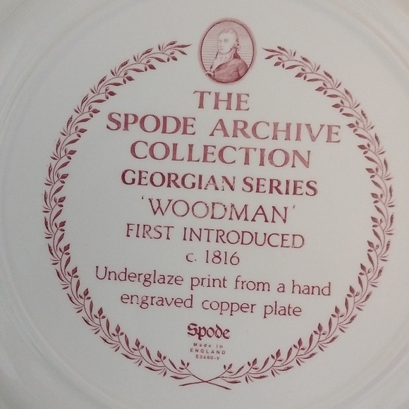 Spode Archive Collection Plate - Picture 8 of 8